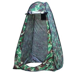 YZKJ Outdoor Privacy Tent for Camping,Changing Tent Portable, Privacy Tent for Toilet,Changing Room Tent Pop Up,Camouflage Outdoor Shower Tents(47 * 47 * 74.8")