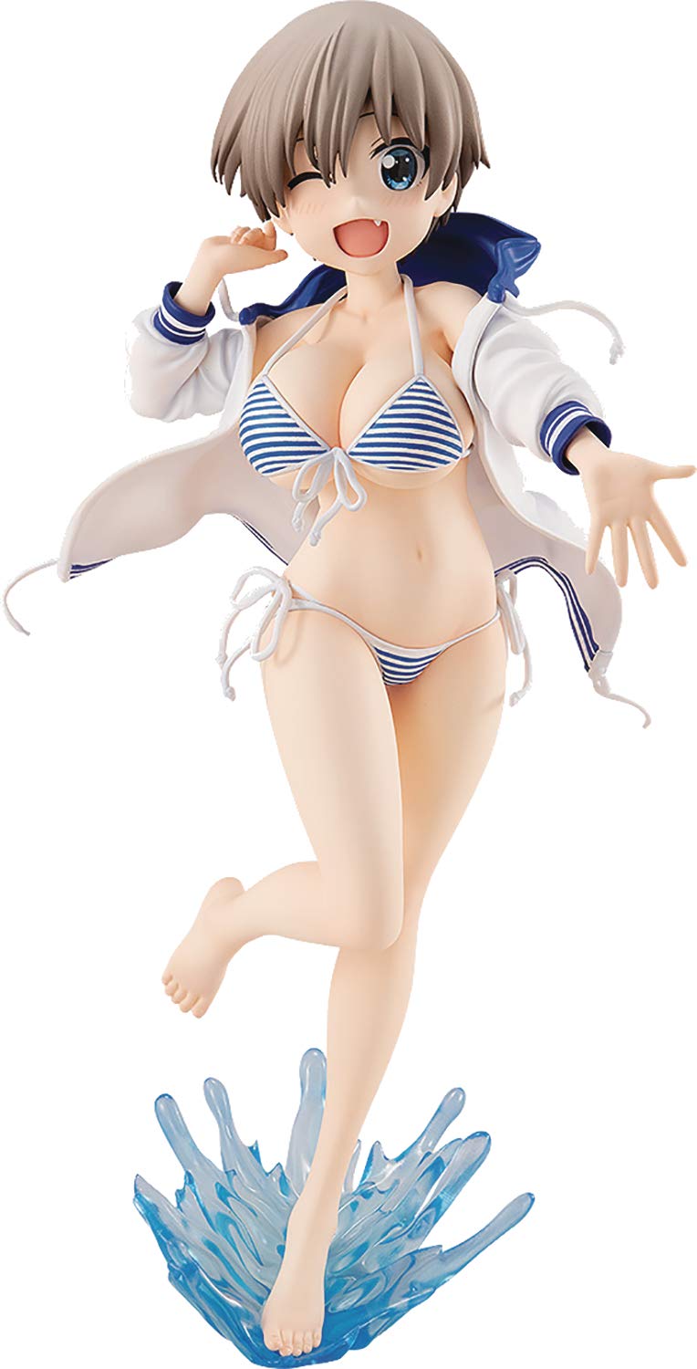 Kadokawa Uzaki-chan Wants to Hang Out!: Hana Uzaki (Swimsuit Version) 1:7 Scale PVC Figure, Multicolor