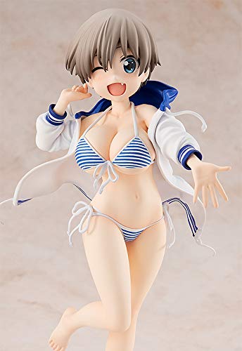 Kadokawa Uzaki-chan Wants to Hang Out!: Hana Uzaki (Swimsuit Version) 1:7 Scale PVC Figure, Multicolor