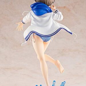 Kadokawa Uzaki-chan Wants to Hang Out!: Hana Uzaki (Swimsuit Version) 1:7 Scale PVC Figure, Multicolor