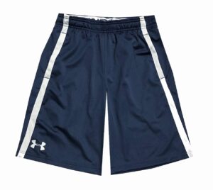 under armour men's ua tech heatgear athletic mesh shorts (s, navy)