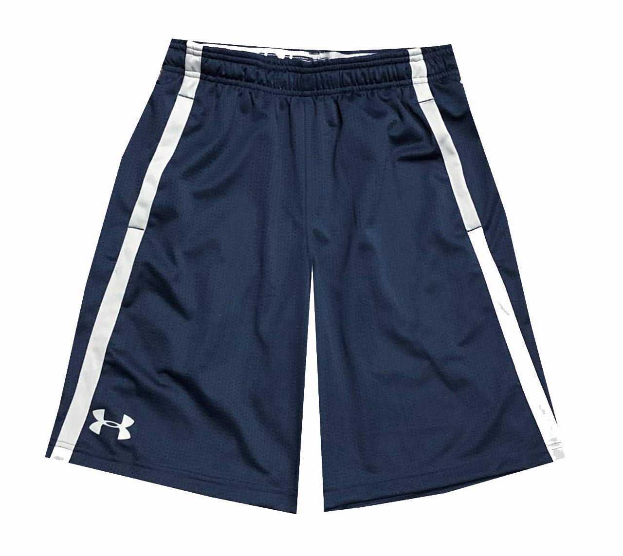 Under Armour Men's UA Tech HeatGear Athletic Mesh Shorts (L, Navy)