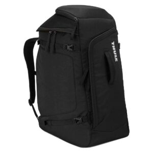 thule roundtrip boot backpack, black/wood thrush, 60l