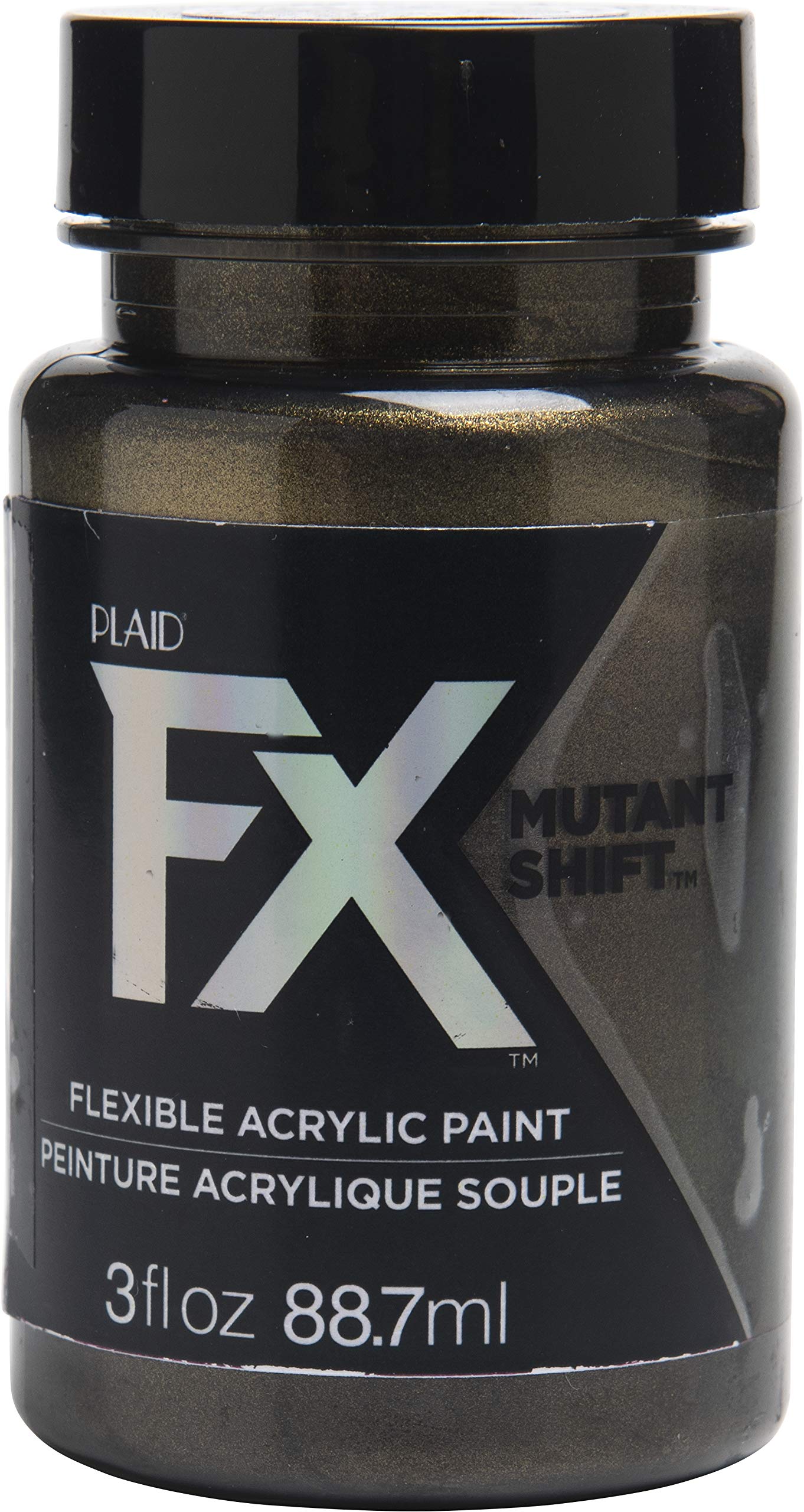 PlaidFX 36914 Flexible Color Shift Acrylic Paint, 3 oz, 3 Fl Oz (Pack of 1), Gamma Ray