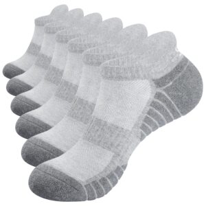 tanstc low cut breathable athletic socks ankle socks (6 pairs