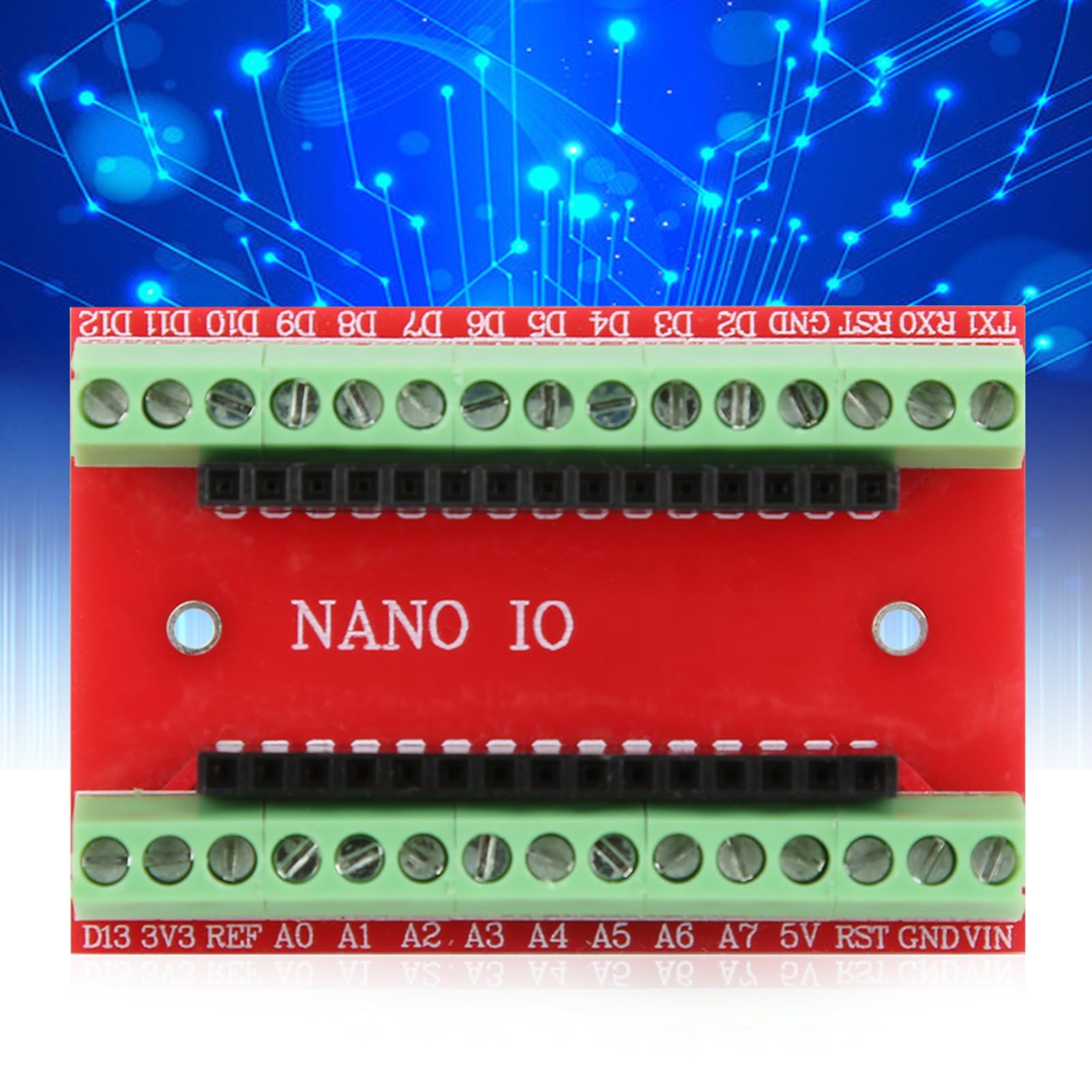 5pcs Nano IO Shield Expansion Board Compact Terminal Adapter Industrial Accessories