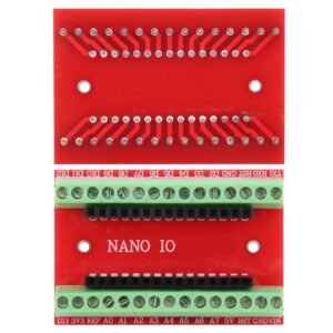 5pcs Nano IO Shield Expansion Board Compact Terminal Adapter Industrial Accessories