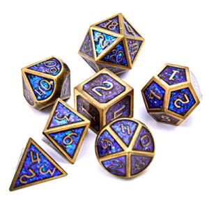 dnd role playing dungeons and dragons metal dice set pathfinder rpg games dnd dice