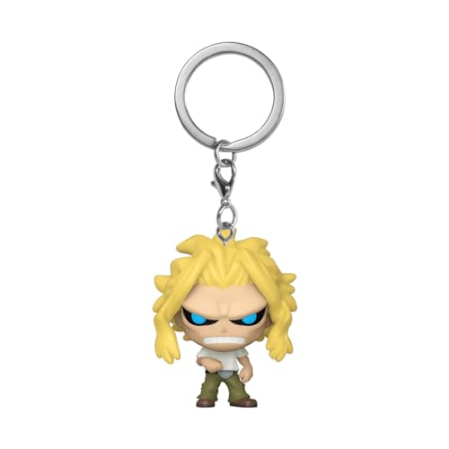 Funko My Hero Academia All Might (True Form) (GITD) Pocket Pop Keychain (AAA Anime Exclusive)