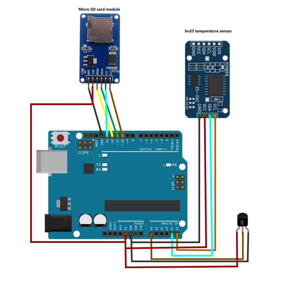 Stemedu 2PCS Micro SD Card Module TF Card Memory Storage Adapter Reader Board SPI Interface with Integrated Circuit Breakout for Arduino for Raspberry Pi