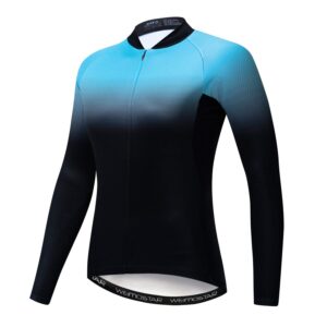 weimostar women's cycling jersey, long sleeved bike jersey,comfortable quick dry