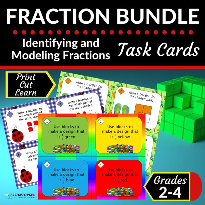 Fraction Bundle: Identifying and Modeling Fractions