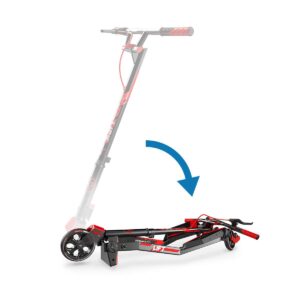 Yvolution Y Fliker Lift | Swing Wiggle Carving Scooter for Kids Age 7+ (Red 2020)