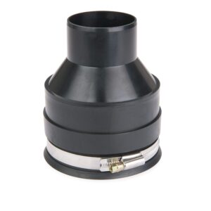 woodriver dust connection tpr quick connect hose adapter 4" x 2-1/2"