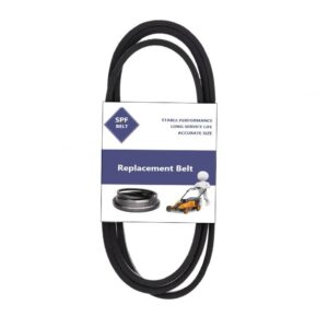 lawn mower drive belt 1/2" x 58 1/2" replacement for troy-bilt 1770334 gw-1770334 gw-5605134356 34363 34066-34343
