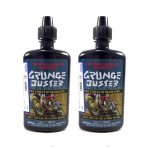 grunge brush grunge buster motorcycle chain pro degreaser - 4oz - 2 pack