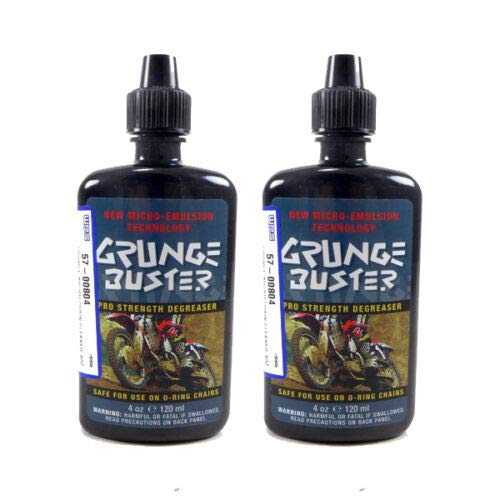 Grunge Brush Grunge Buster Motorcycle Chain Pro Degreaser - 4oz - 2 Pack