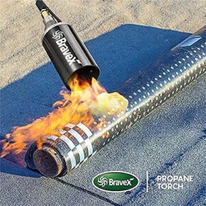 Propane Torch Weed Burner Torch - Weed Torch with 10FT Hose, High Output Outdoor Torch Kit for Garden Stumps Wood Ice Snow Roofing