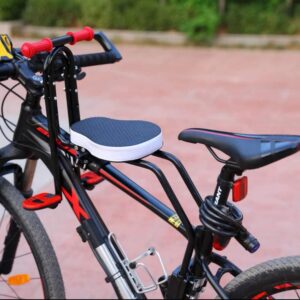 YSONG Children's Bicycle seat, Fast-Moving Front-Mounted, Adjustable Child Safety seat for Children (up to 110 pounds)