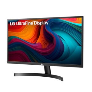 LG 27UK500-B Monitor 27” UltraFine (3840 x 2160) IPS Display, AMD FreeSync Technology, sRGB 98% Color Gamut, HDR 10, OnScreen Control, Wall Mountable - Black