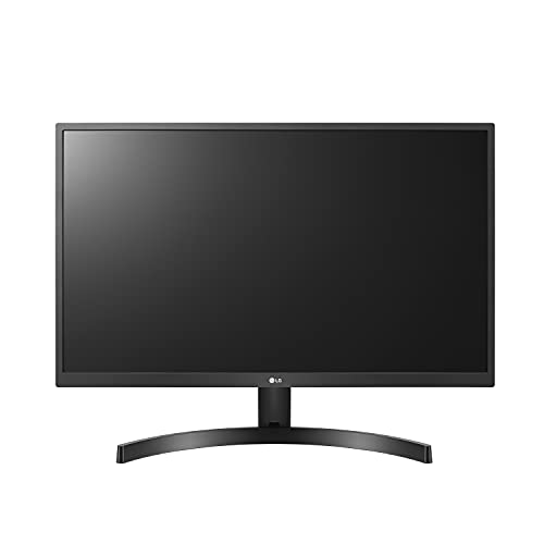 LG 27UK500-B Monitor 27” UltraFine (3840 x 2160) IPS Display, AMD FreeSync Technology, sRGB 98% Color Gamut, HDR 10, OnScreen Control, Wall Mountable - Black