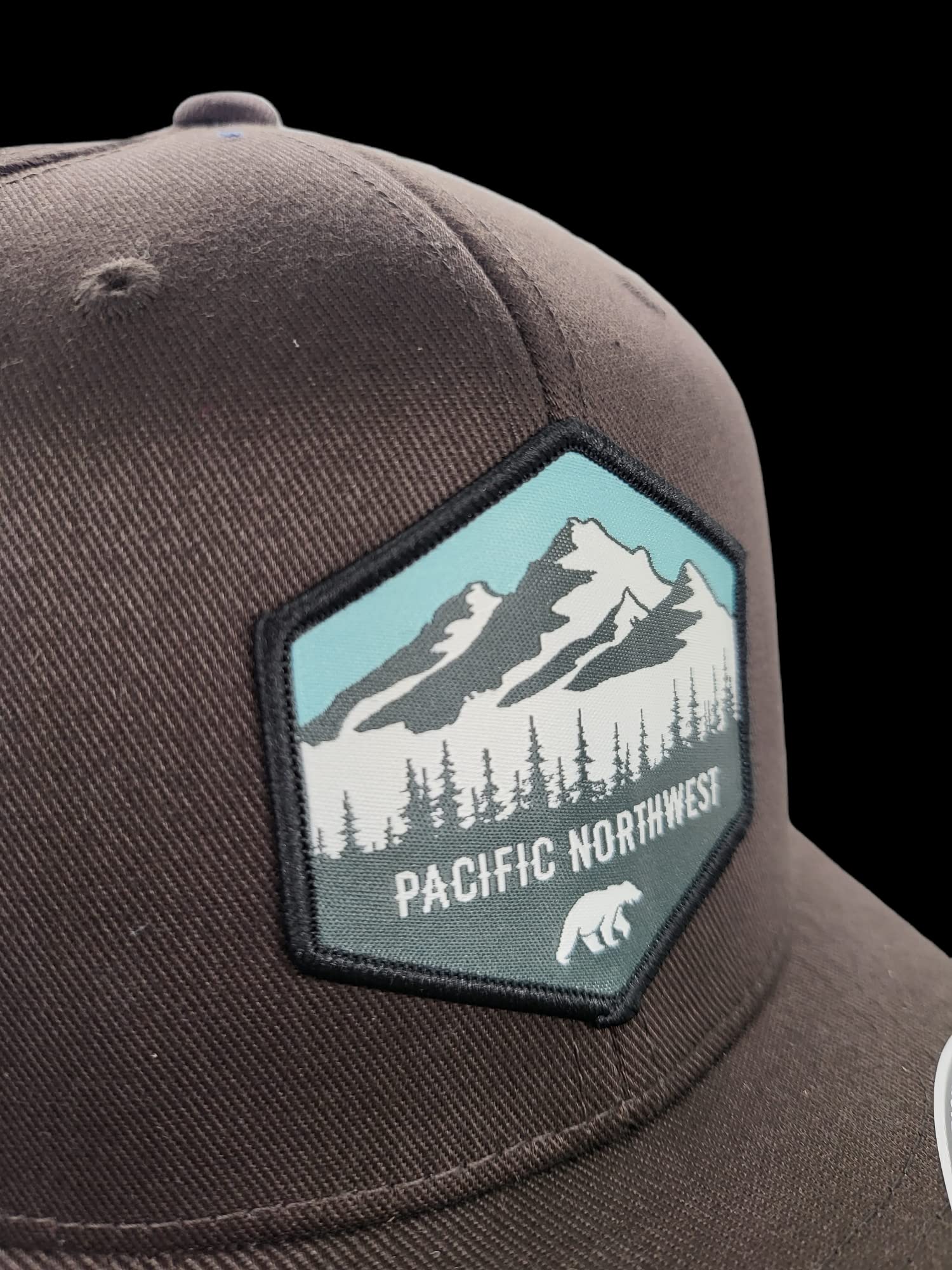 Pacific Northwest Flexfit HAT (Brown, L/XL)