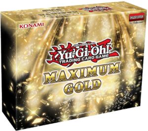yu-gi-oh! cards: maximum gold box, multicolor (083717851066)
