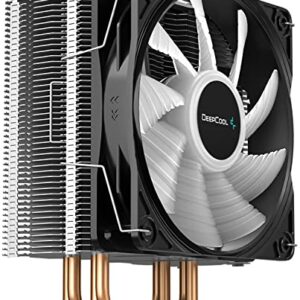 DEEP Cool GAMMAXX GTE V2 CPU Air Cooler with 4 Heatpipes and a 120mm RGB PWM Fan 4-Pin 12V RGB Motherboard Control for Intel LGA 1200 1151 AMD Ryzen AM4