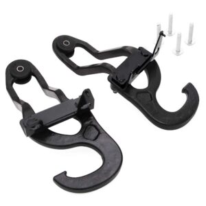 enixwill ram front tow hooks fit for 2009-2019 dodge ram 1500 replace oem 82210967 68196982aa