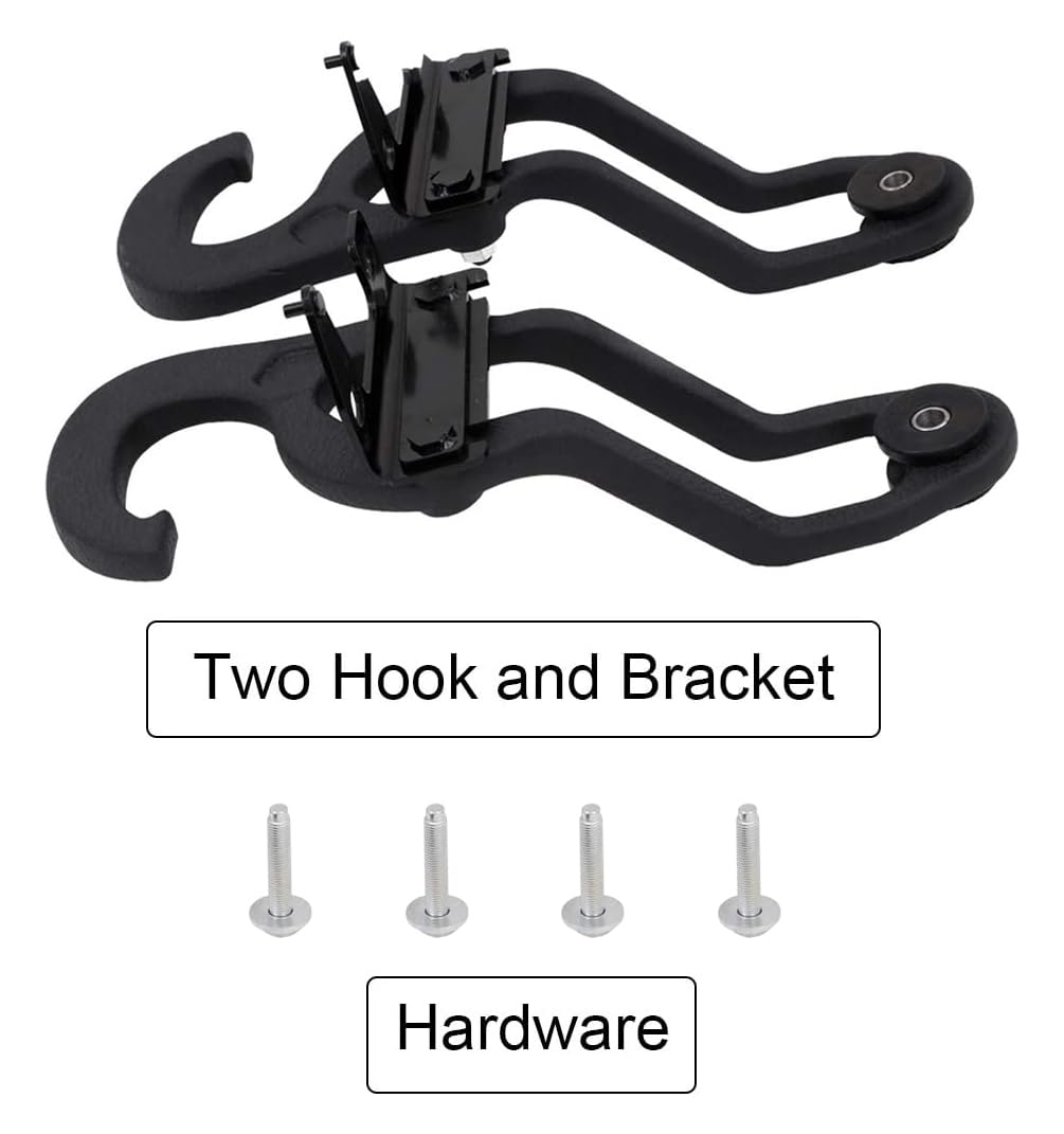 ENIXWILL Ram Front Tow Hooks Fit for 2009-2019 Dodge Ram 1500 Replace OEM 82210967 68196982AA