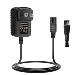 for wahl shaver shaper charger 2v power cord for wahl trimmer 8061, 8163, 8786-1001, 7367, 7357, 7029, 7060, 7035, 7339, 7356, 4000, 5-star series replacement whal clipper power cord