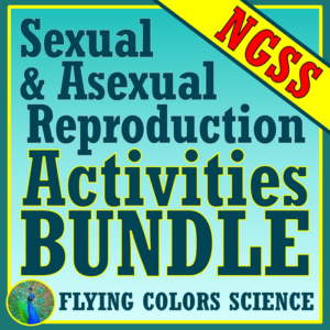 sexual reproduction and asexual reproduction activity set of 5 activities ngss ms-ls3-2