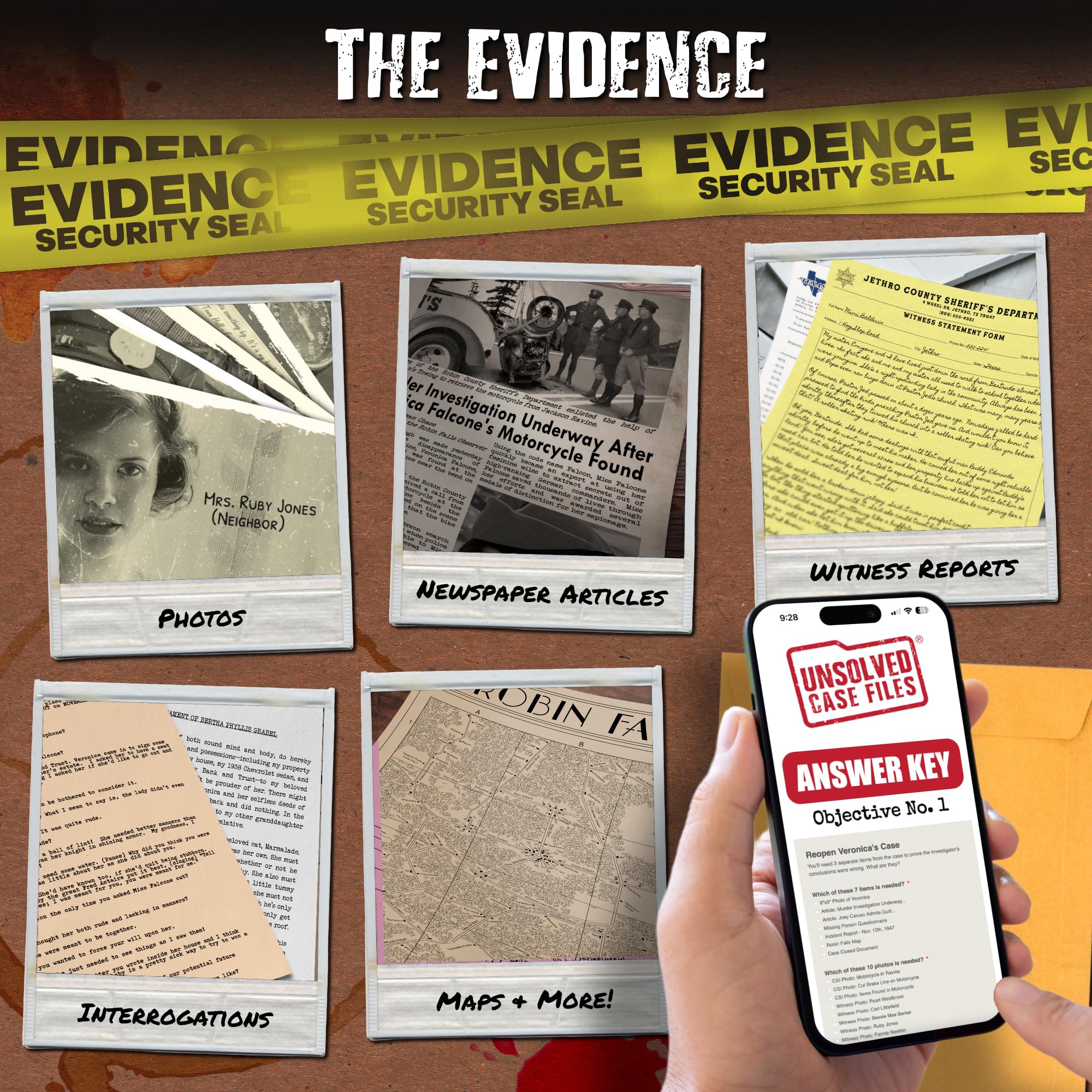 UNSOLVED CASE FILES | Falcone, Veronica - Cold Case Murder Mystery Game | Can You Solve The Crime?