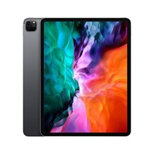 2020 apple ipad pro (12.9-inch, wi-fi, 256gb) - space gray (renewed)