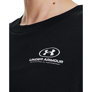 Under Armour Women's Oversized Graphic Short-Sleeve T-Shirt, Black (001)/Black, X-Large