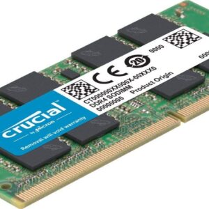 Crucial Memory Bundle with 32GB (2 x 16GB) DDR4 PC4-21300 2666MHz(CT2K16G4SFD8266) Compatible with Latitude Notebook Laptop 3300, 3301, 3390, 3400, 3480, 3490, 3500, 3580, 3590, 5400, 5480, 5490, 5491