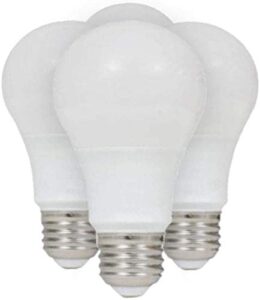 maxlite 9 watts led daylight light a line pear 5000k a19 e26 medium base dimmable bulbs