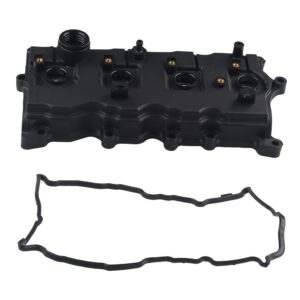 waterwich valve cover compatible with nissan altima sentra 2.5l 2007 2008 2009 2010-2013 with gasket replaces 13264ja00a 13270ja00a