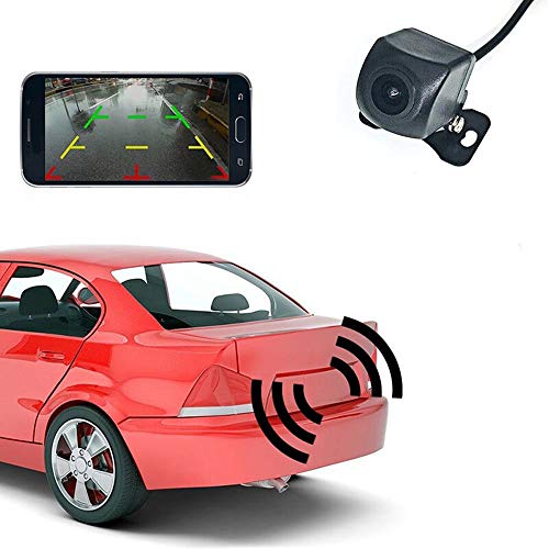 GoolRC Wireless Backup Camera HD WiFi Rear View Camera for Car, Vehicles, WiFi Backup Camera with Night Vision, IP67 Waterproof LCD Wireless Reversing Monitor