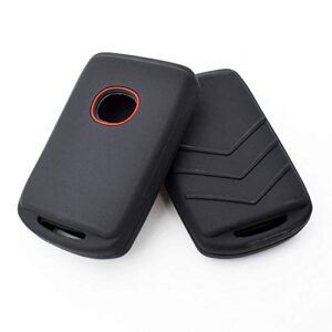 Silicone Key Case Fob for Mazda 3 6 CX-9 CX-5 CX-30 2019 2020 Keyless Remote Key Cover Shell Skin Sleeve Protector