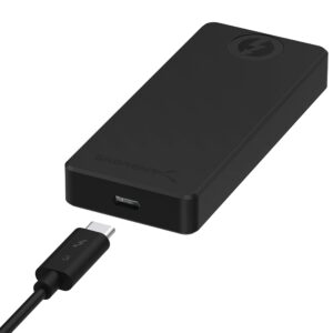 sabrent rocket xtrm-q 2tb usb 3.2 / thunderbolt 3 external ssd | up to 2700 mb/s in thunderbolt 3 mode or up to 900 mb/s in usb 3.2 mode (sb-xtmq-2tb)