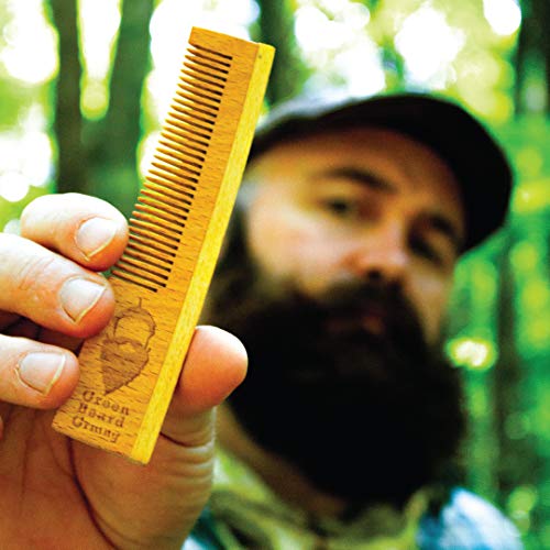 Naturally Normal Bamboo Pocket Comb (3-Pack) – Sustainable Wood Combs that Plant Trees by Green Beard Grmng