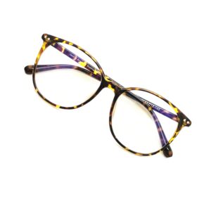 reading glasses anti blue light blocking reader oversized frame for women men for mid big face anti eyestains tortoise +2.25