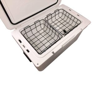 COHO 55QT Rotomold Cooler Wire Basket, Use to Store Food Items or Other Dry Goods That You Don't Want to get Wet.