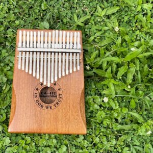 Kalimba Thumb Piano 17 Keys Musical Instruments, Mbira Finger Piano Gifts for Kids and Adults Beginners