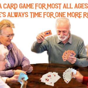 Tapped Four Card Game, 2 to 8 Players - Strategy, Luck, Laughter, Nonstop Fun for Family and Friends