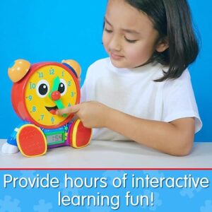 The Learning Journey - Telly Jr. Teaching Time Clock - Primary Color - Telling Time Teaching Clock - Toddler Toys & Gifts for Boys & Girls Ages 3 Years and Up - Award Winning Toys