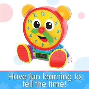 The Learning Journey - Telly Jr. Teaching Time Clock - Primary Color - Telling Time Teaching Clock - Toddler Toys & Gifts for Boys & Girls Ages 3 Years and Up - Award Winning Toys