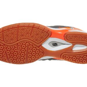 ACACIA HYPERSHOT Pickleball Shoes Grey/Orange, 8