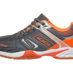 ACACIA HYPERSHOT Pickleball Shoes Grey/Orange, 8